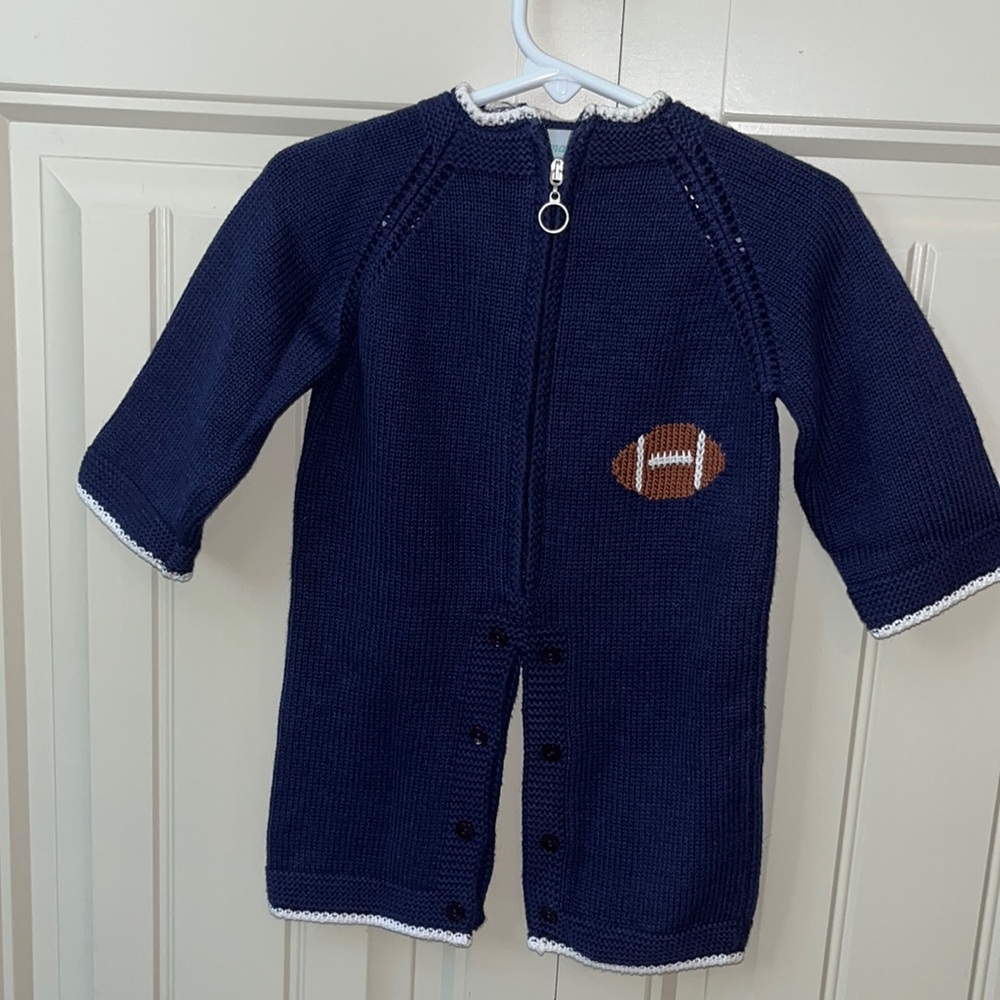 Boys GRANDMA NES Cotton Knit Onsie
